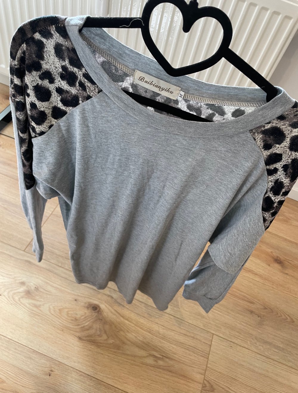 Bluse mit 3/4 Ärmeln