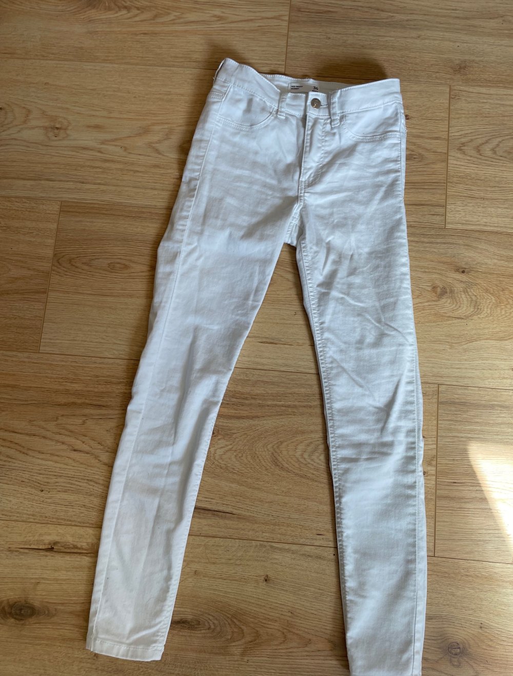 weiße Jeans