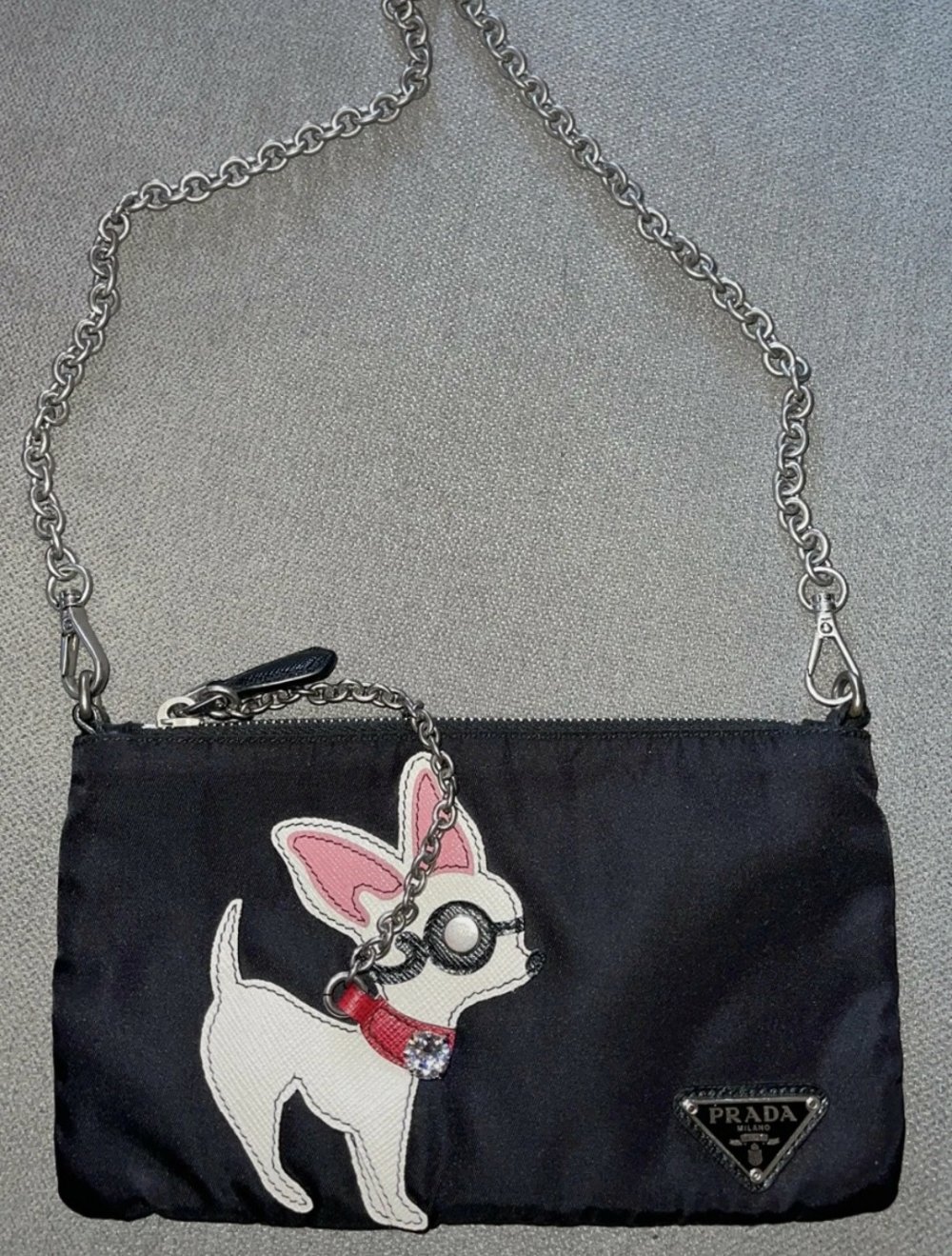 prada clutch limitierte Edition