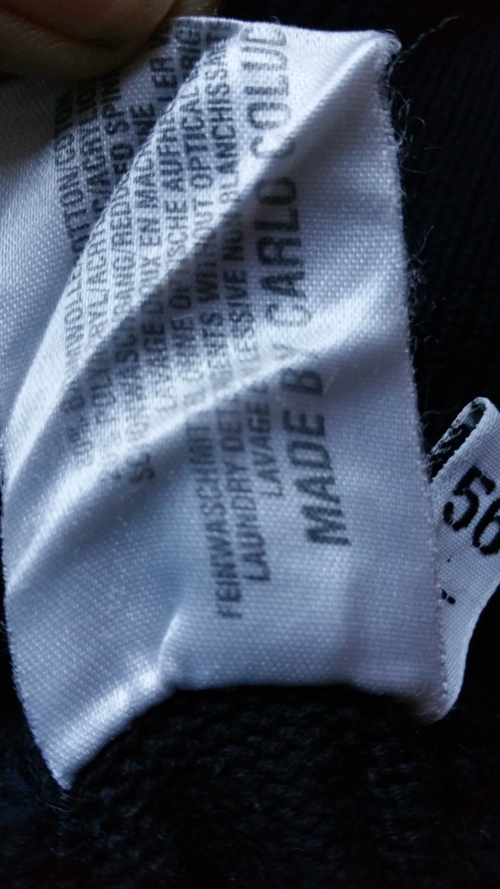 Carlo Colucci Pullover Gr.56