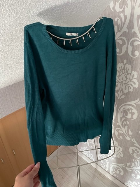 Türkises Sweatshirt