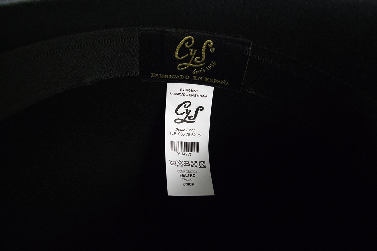 NEU | Hut Damen Damenhut schwarz Filz (Costa y Soler / CyS)