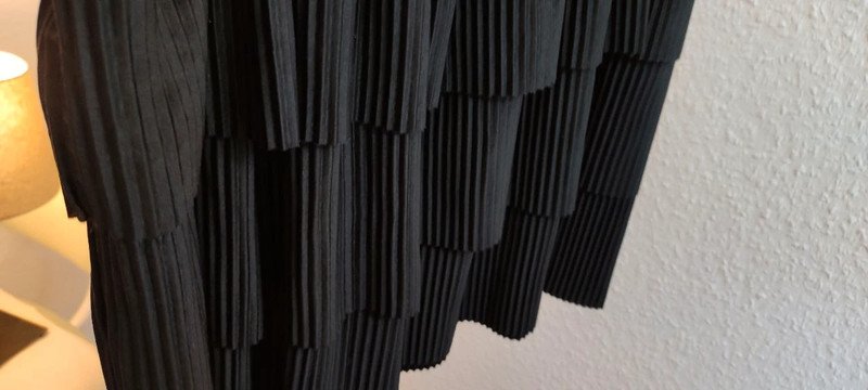 Schöner Faltenrock, Minirock, A-Linie