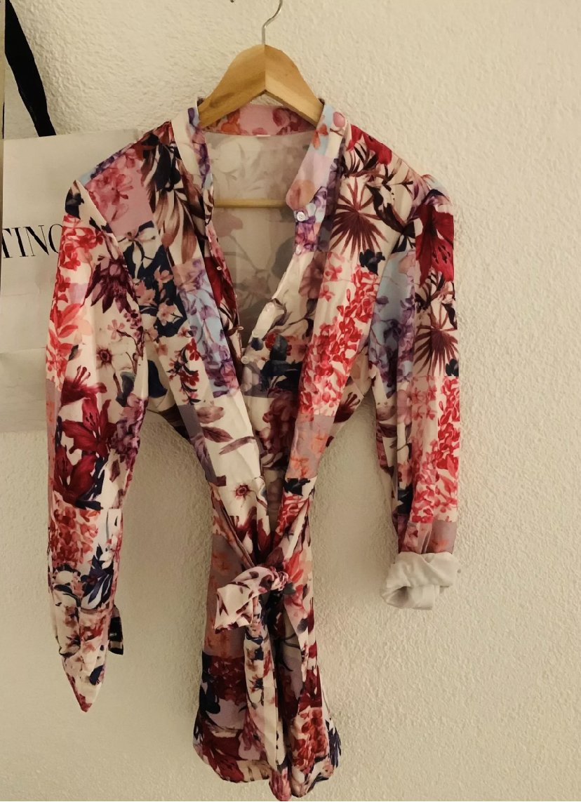 Blusenkleid Blumen