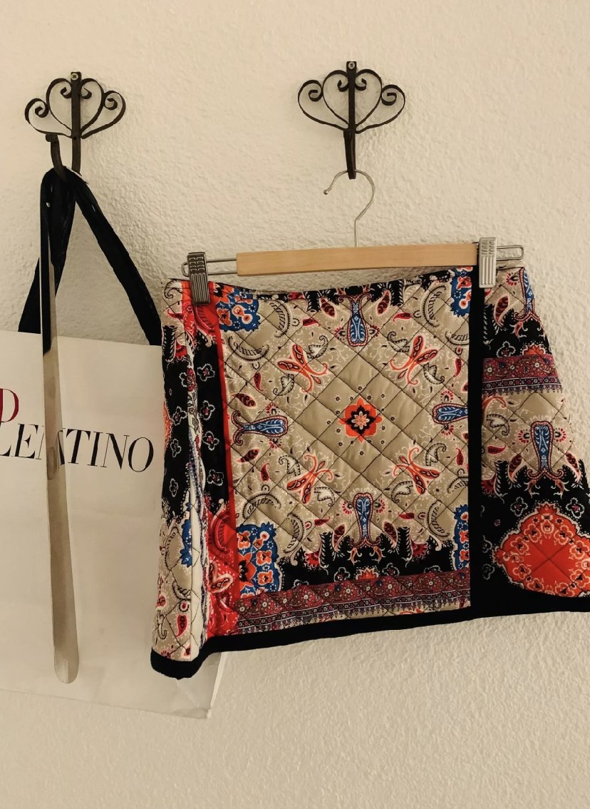 Zara Minirock bunt neuwertig! 