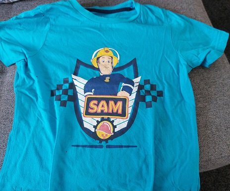 Feuerwehrmann Sam T-Shirt Grösse 110/116