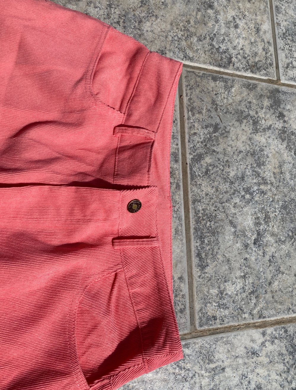 Rosa Cord- Schlaghose, neu, 36