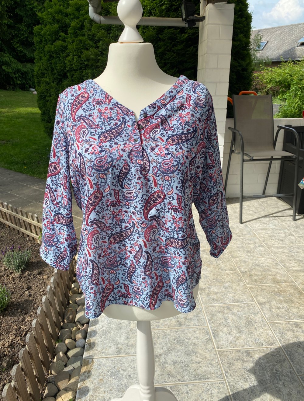 Bunte Bluse