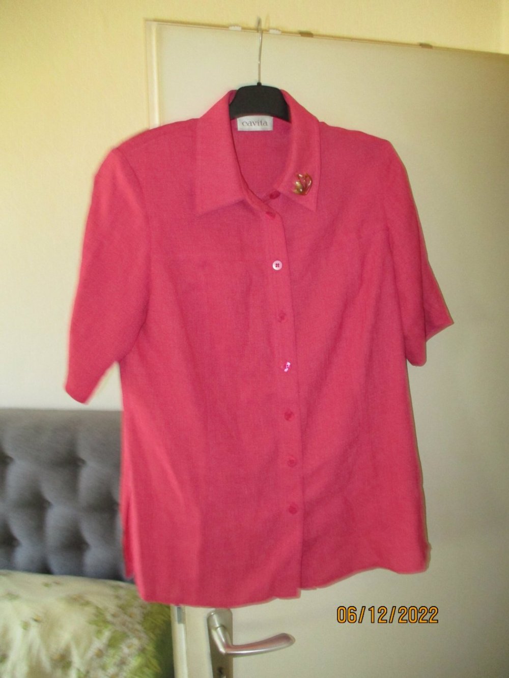 pinke Bluse