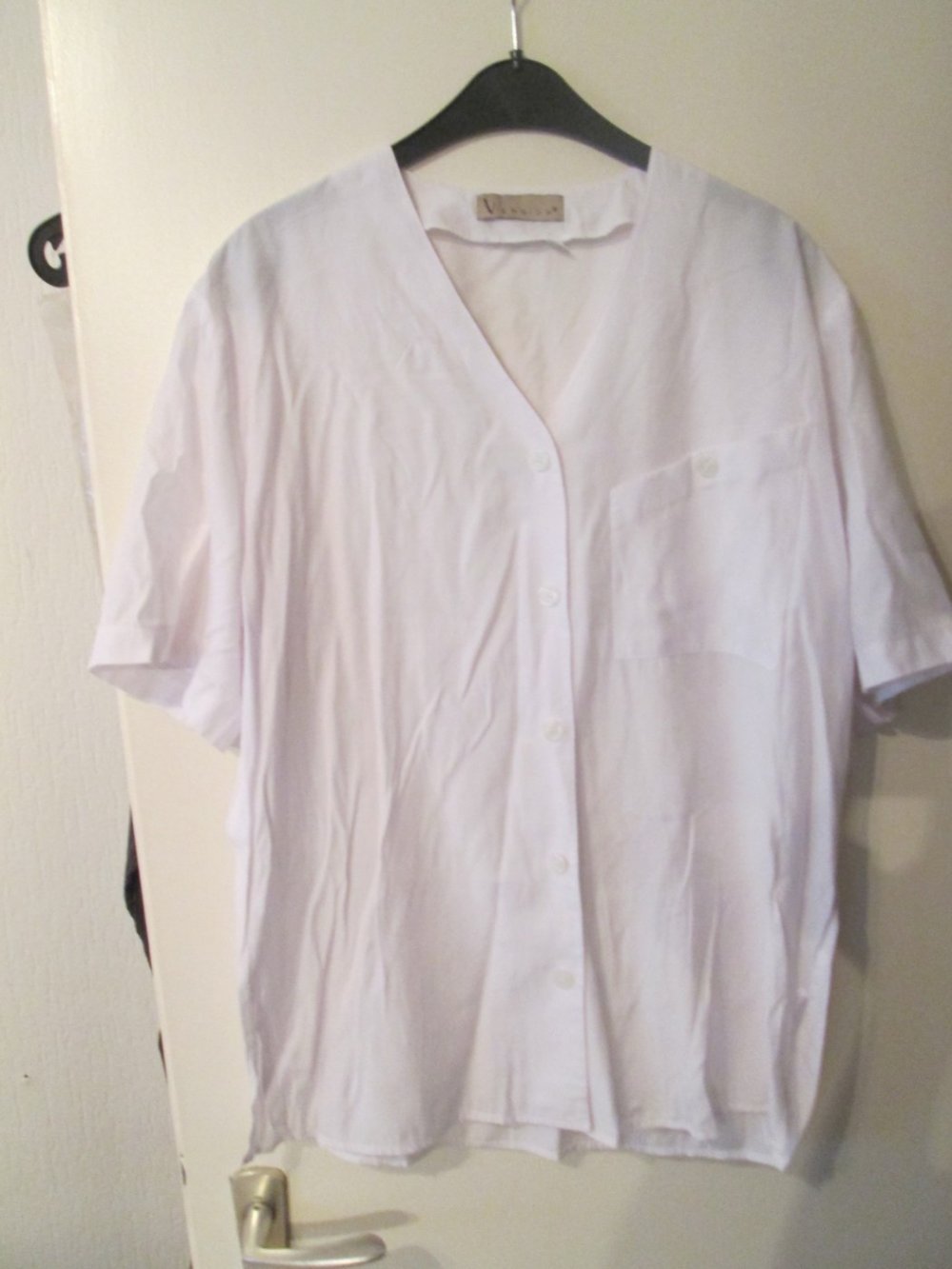 Bluse mit V-Ausschnitt