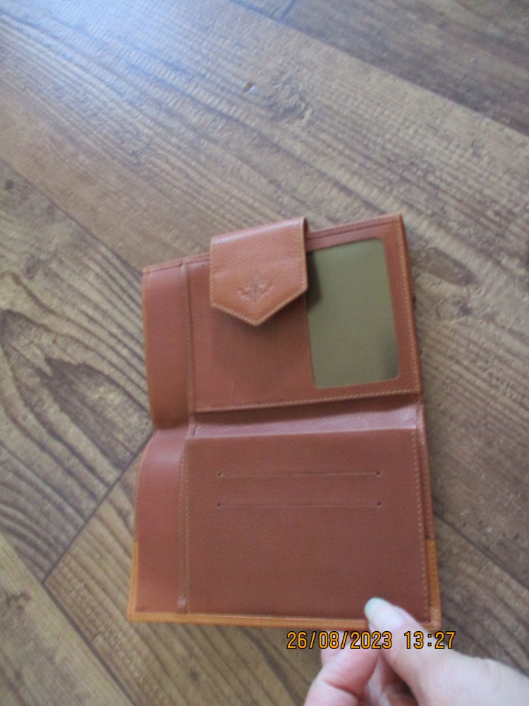 braune Geldbörse