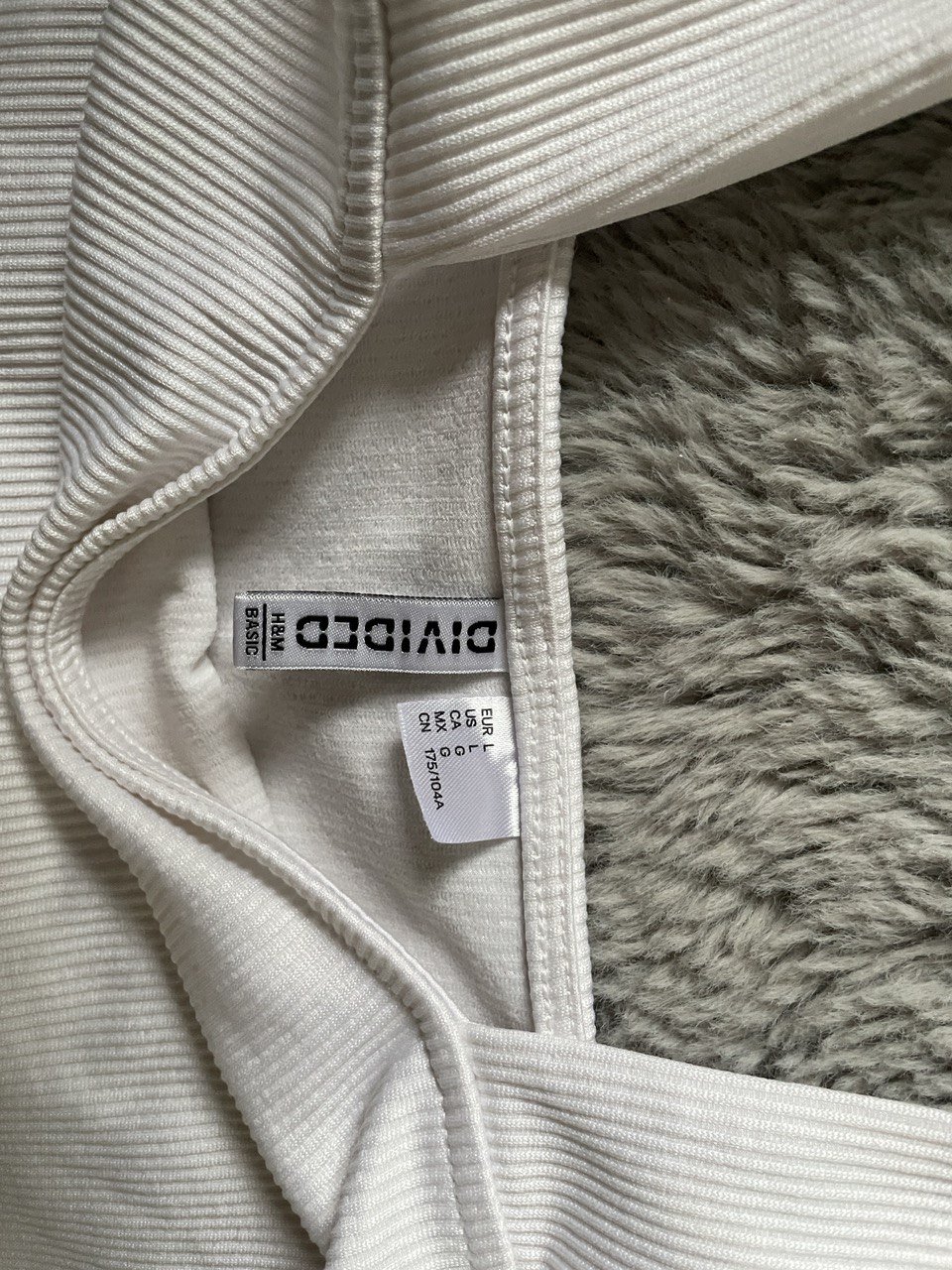 Cropped Top weiß