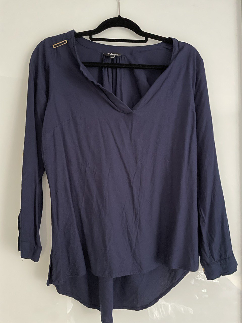 Blaue schicke Bluse
