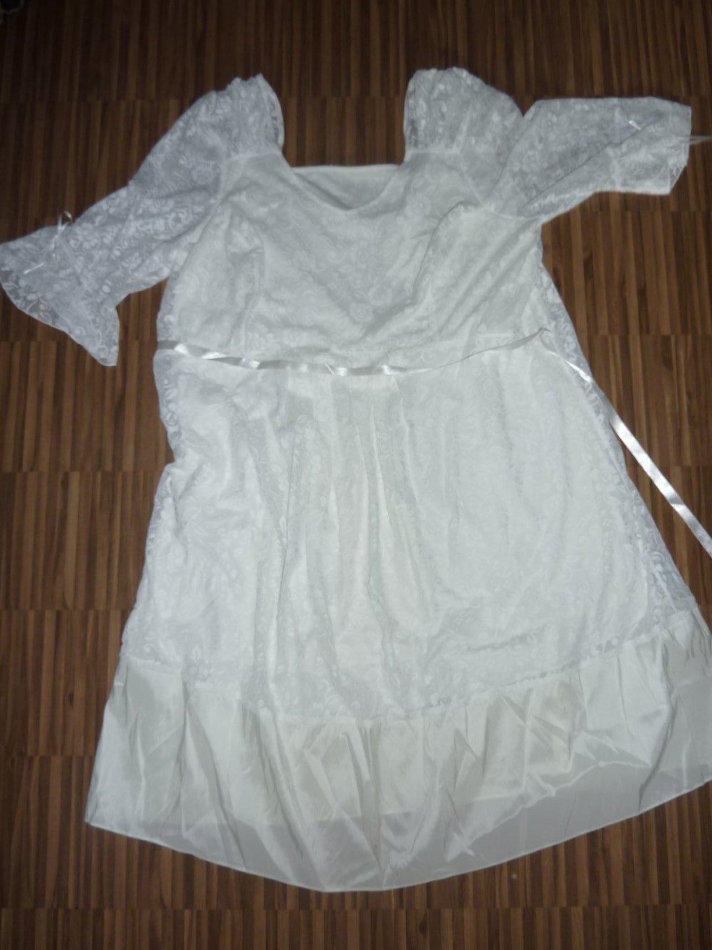 Kleid Sommerkleid Umstand Brautkleid NEU 50 46 creme Fischer Umstandskleid Hochzeitskleid 390 €