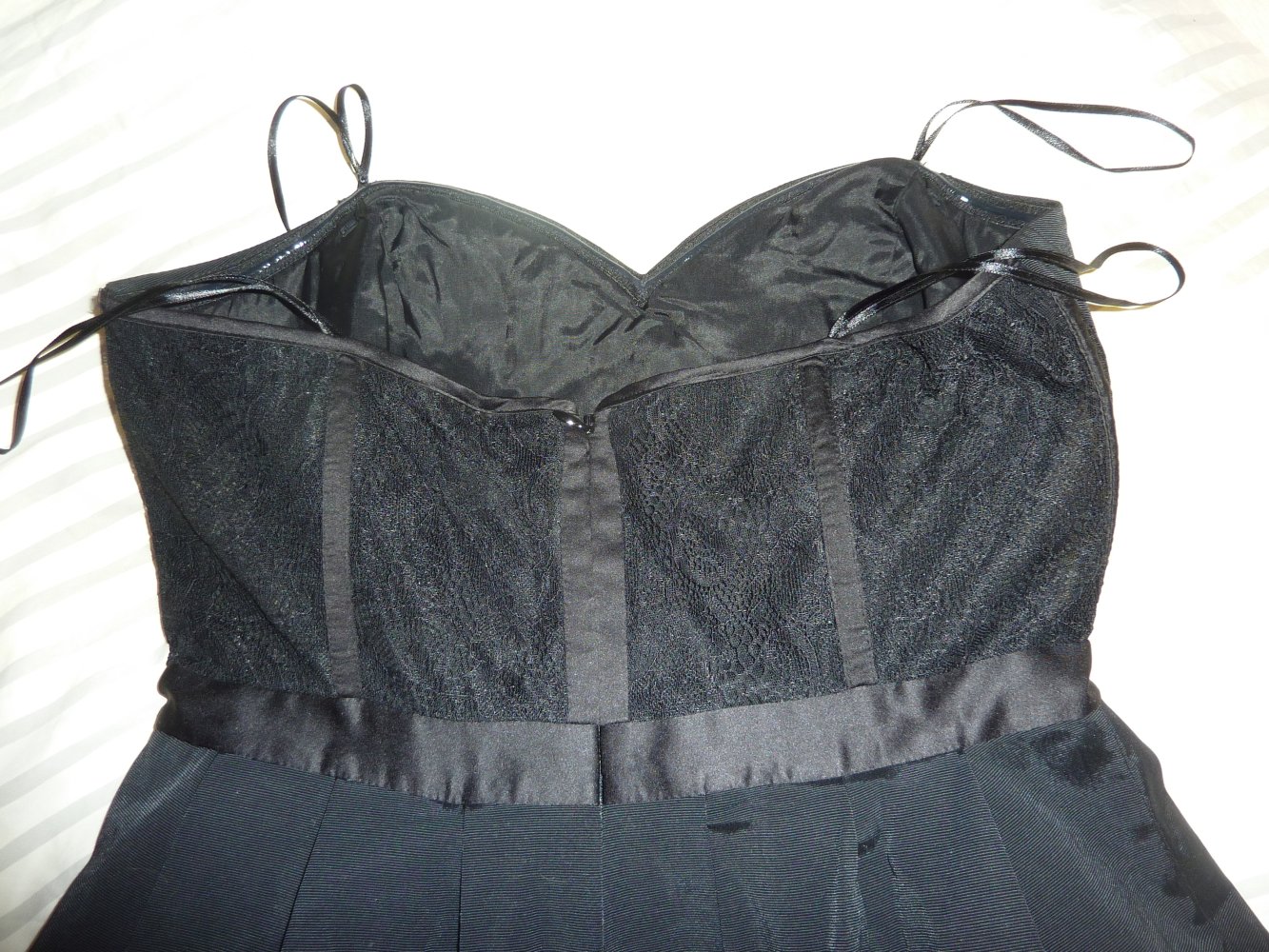 Kleid NEU S 36 38 Coctailkleid Abendkleid Sommerkleid Minikleid Manoukian NP 119 € das kleine Schwarze
