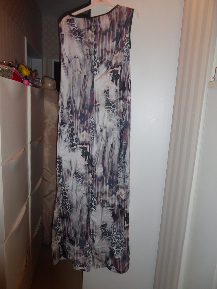 Kleid lang Sommerkleid Maxikleid NEU 42 L Abendkleid Maßgeschneidert Unikat NP 250 €