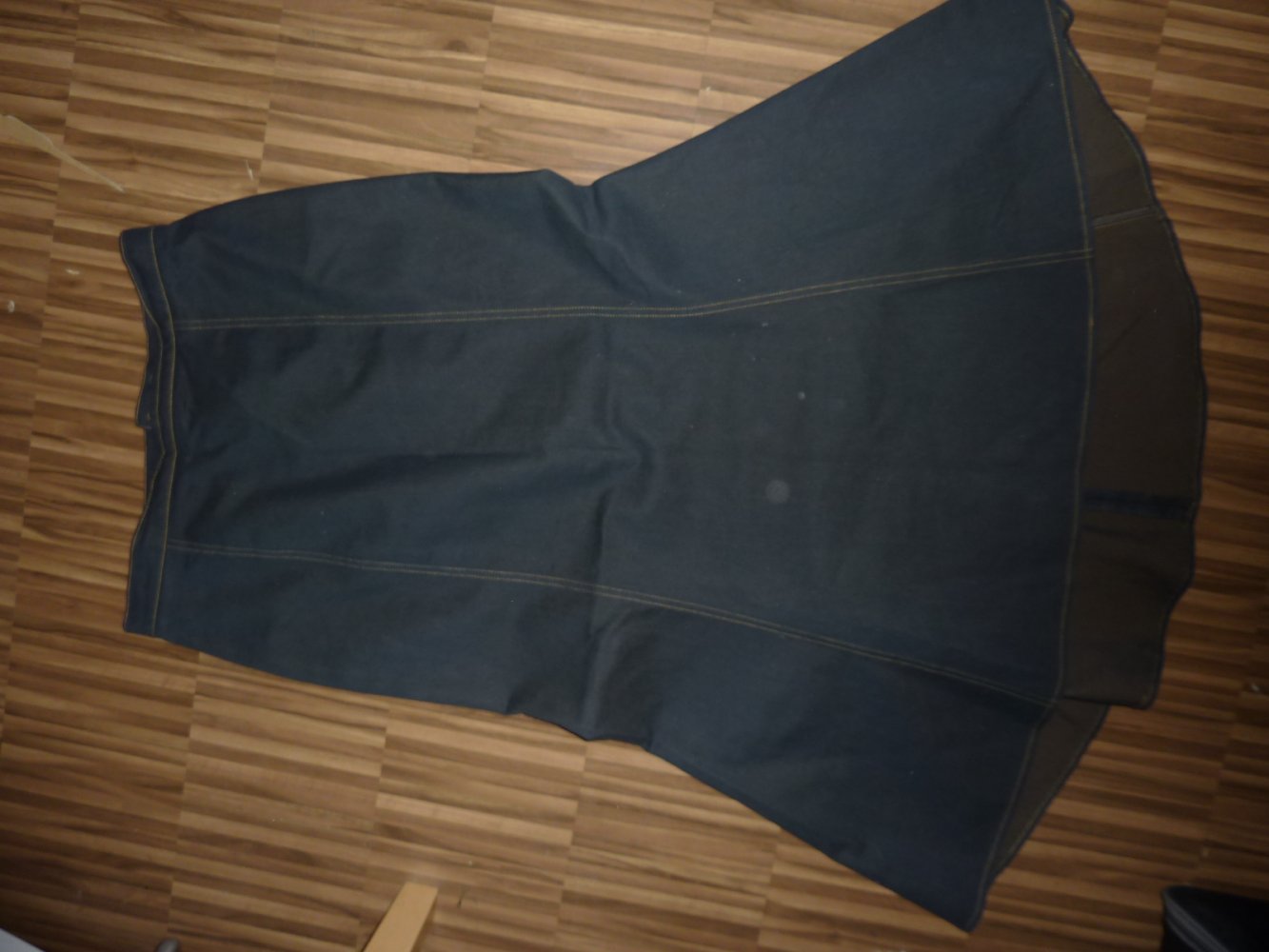 Damen Kostüm Gr. 40 M Jeans Optik Blazer Maxirock Jacke Zweiteiler Combi NP129 €