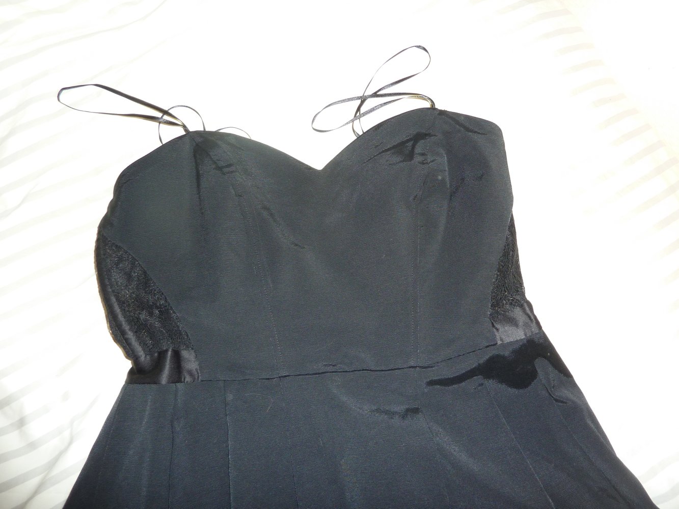 Kleid NEU S 36 38 Coctailkleid Abendkleid Sommerkleid Minikleid Manoukian NP 119 € das kleine Schwarze