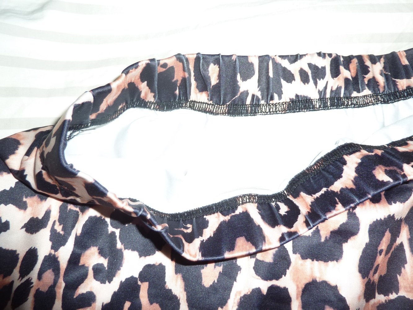 Rock NEU Sommerrock Maxirock Stretch M 40 42 L Leo Look braun schwarz