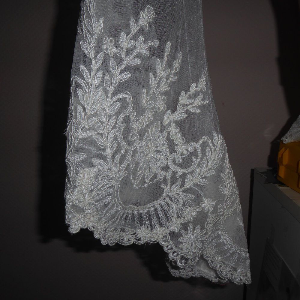 Braut Bolero 46 XL NEU 159 € creme Hochzeit Bolerojacke Spitze hochwertig