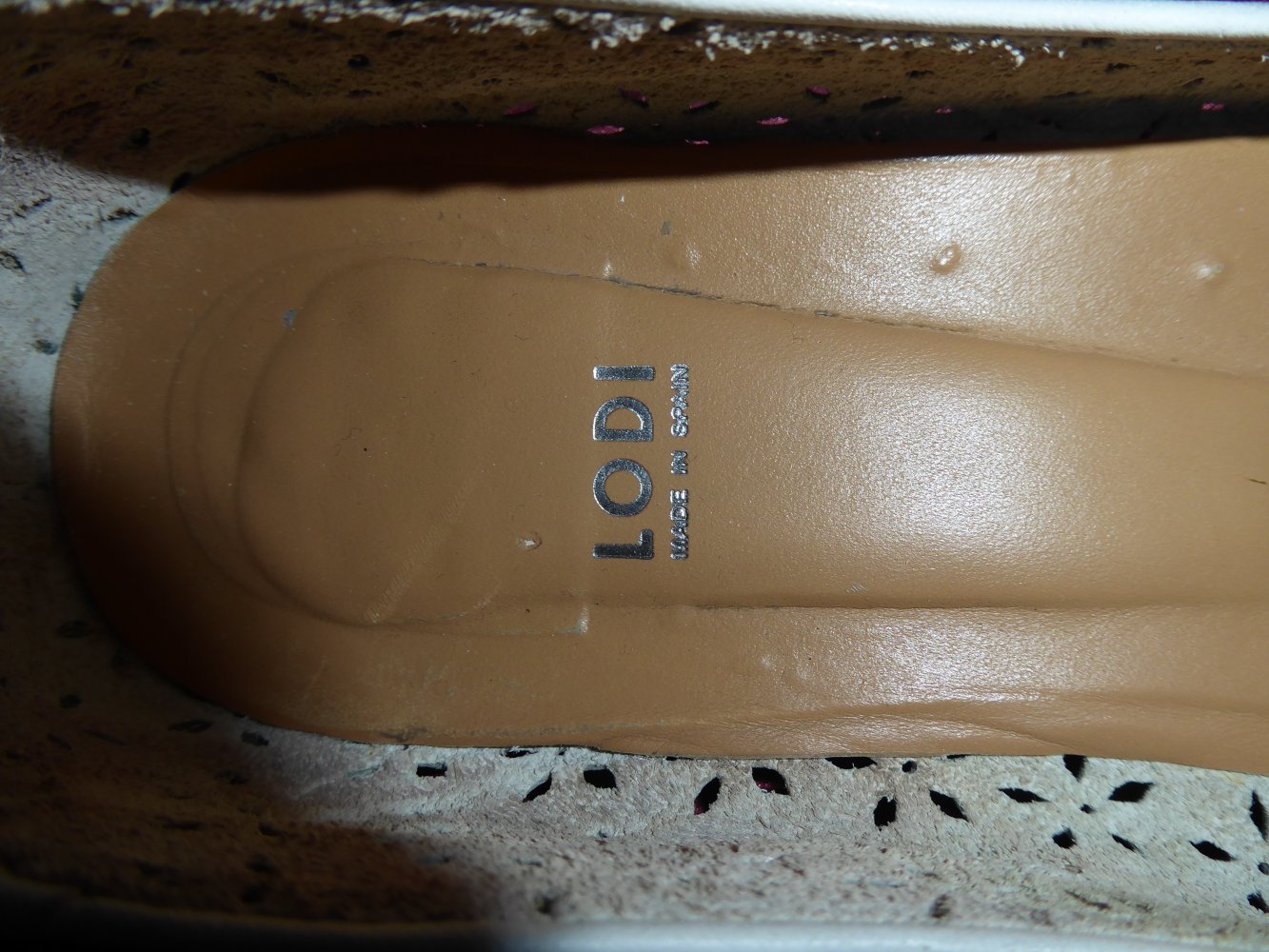 Damen LEDER Schuhe LODI 41 weiß Balerina Sandale Halbschuhe Sommerschuhe Slipper NP 185,- evtl. Brautschuhe