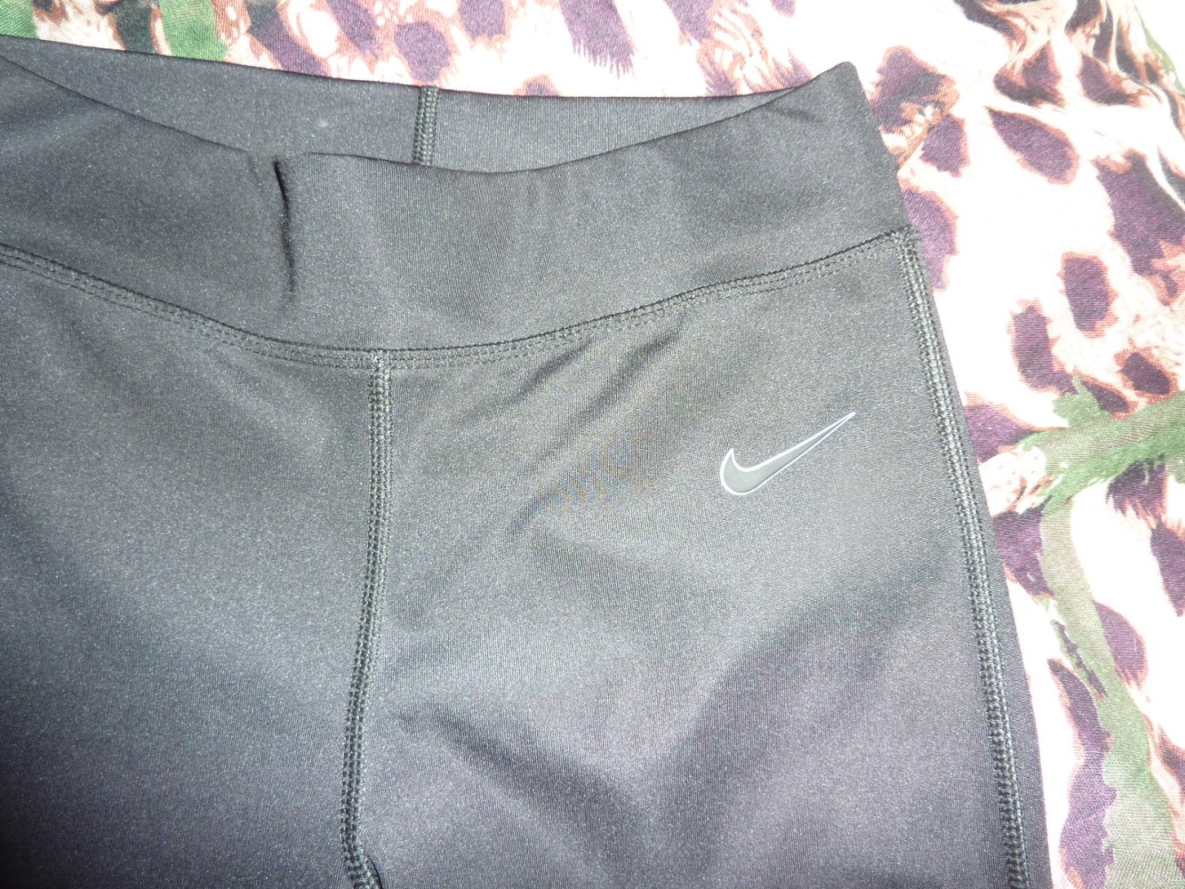 NIKE S 336 38 schwarz Sporthose Fitrnesshose Leggings Sportleggings Trainingshose Jogginghose Tights