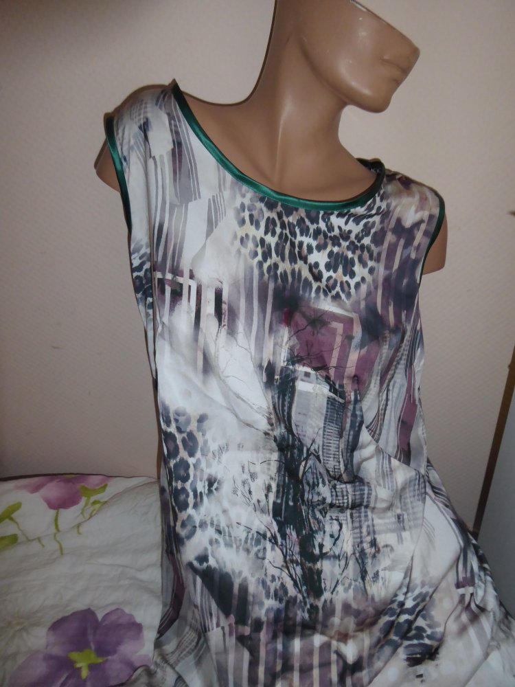 Kleid lang Sommerkleid Maxikleid NEU 42 L Abendkleid Maßgeschneidert Unikat NP 250 €