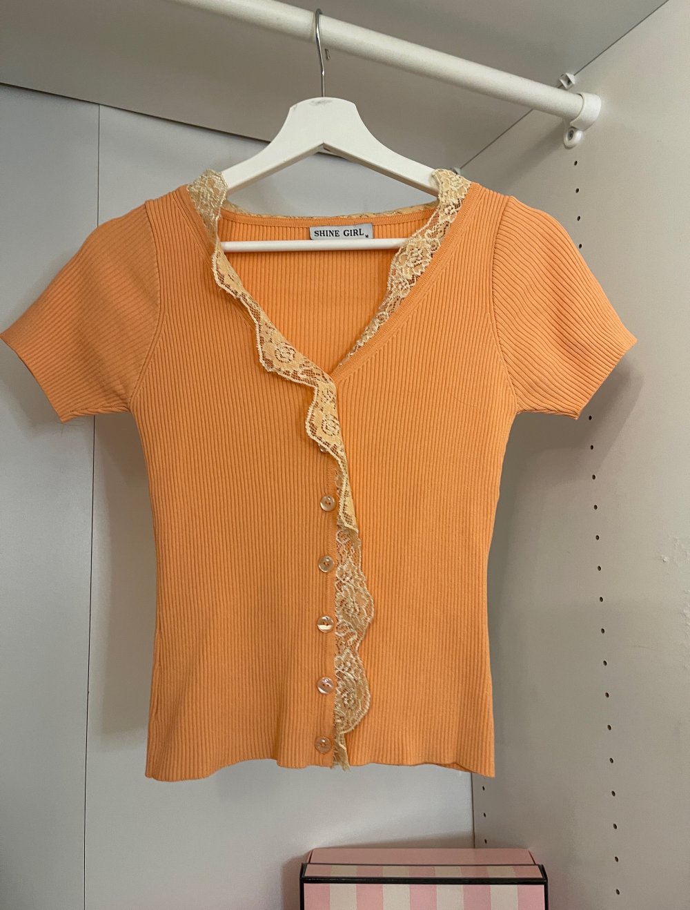 gerippte Sommer Bluse