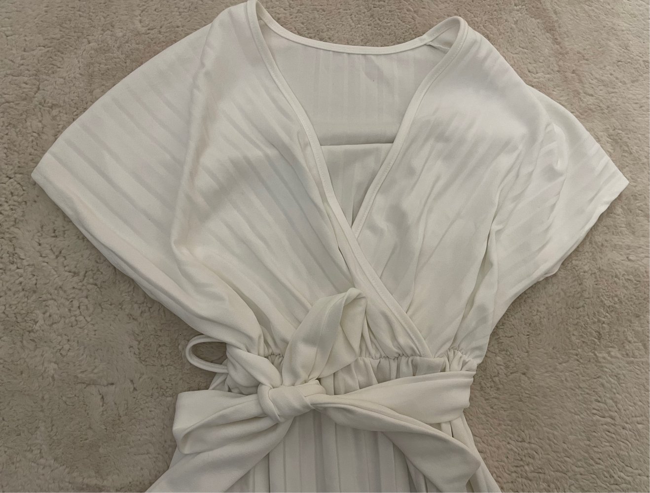 Plissee Midikleid