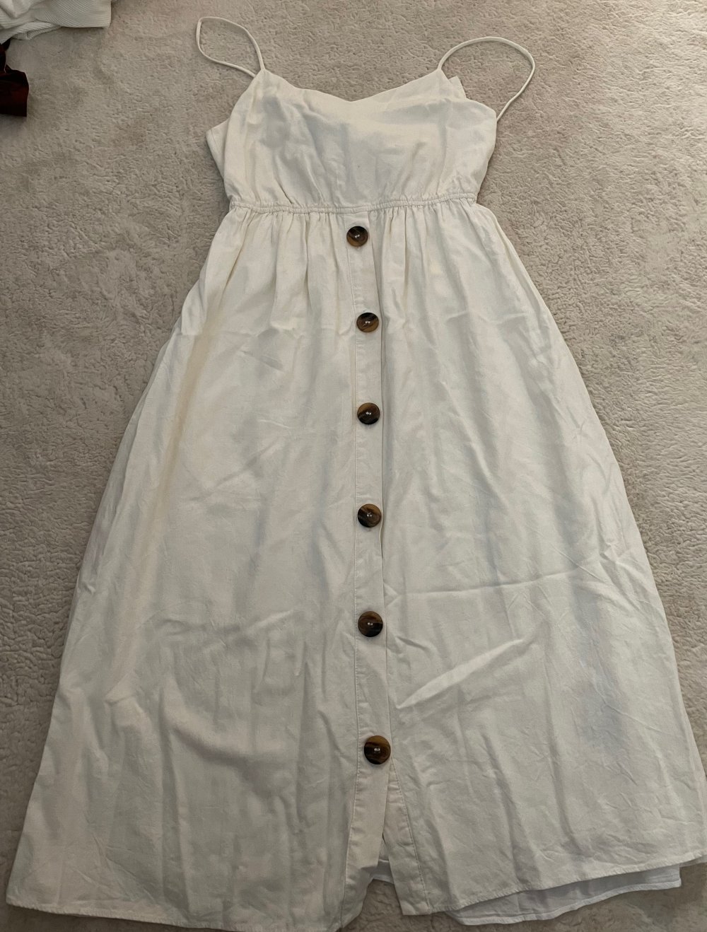 Midi Sommerkleid mit Rückenschleife