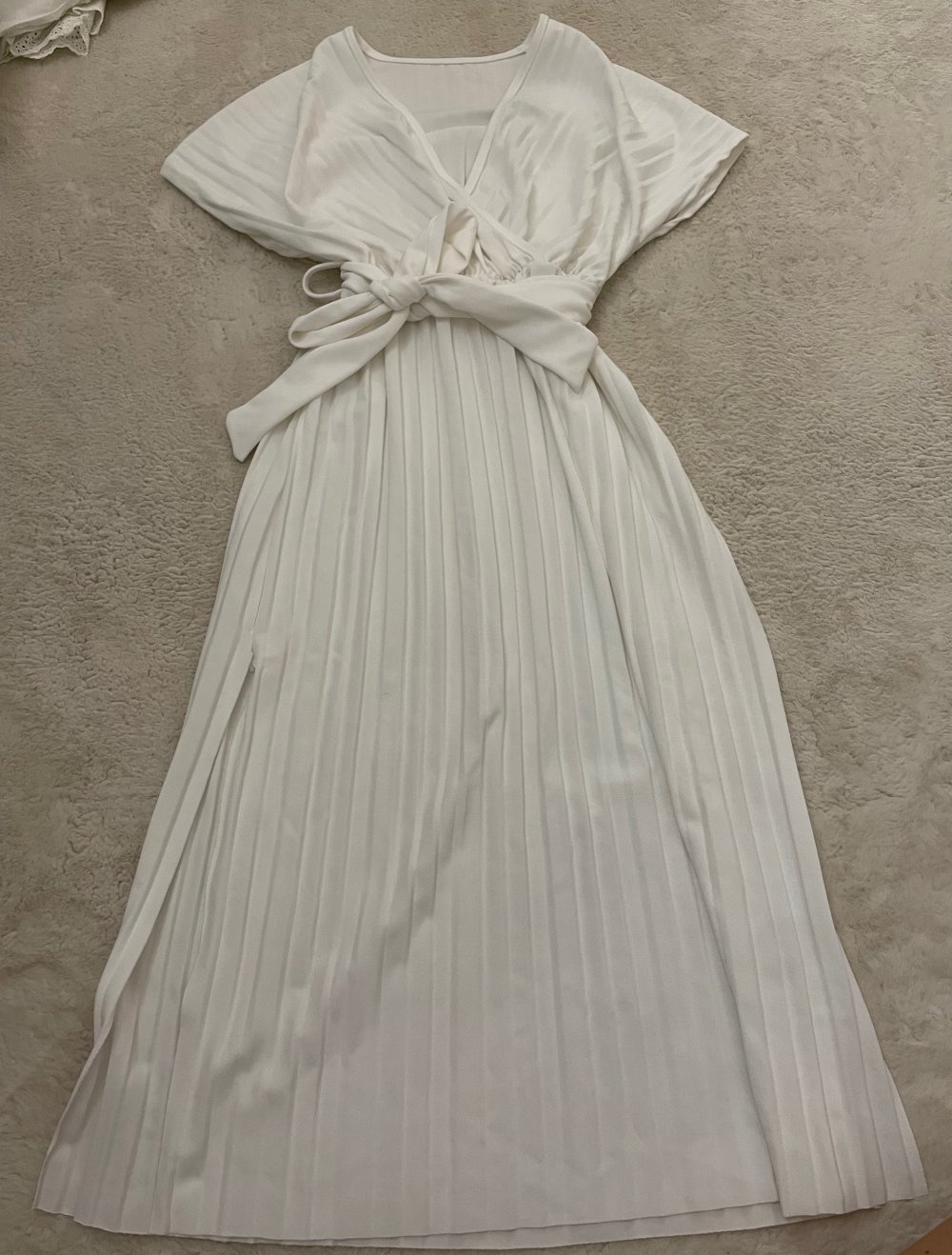 Plissee Midikleid