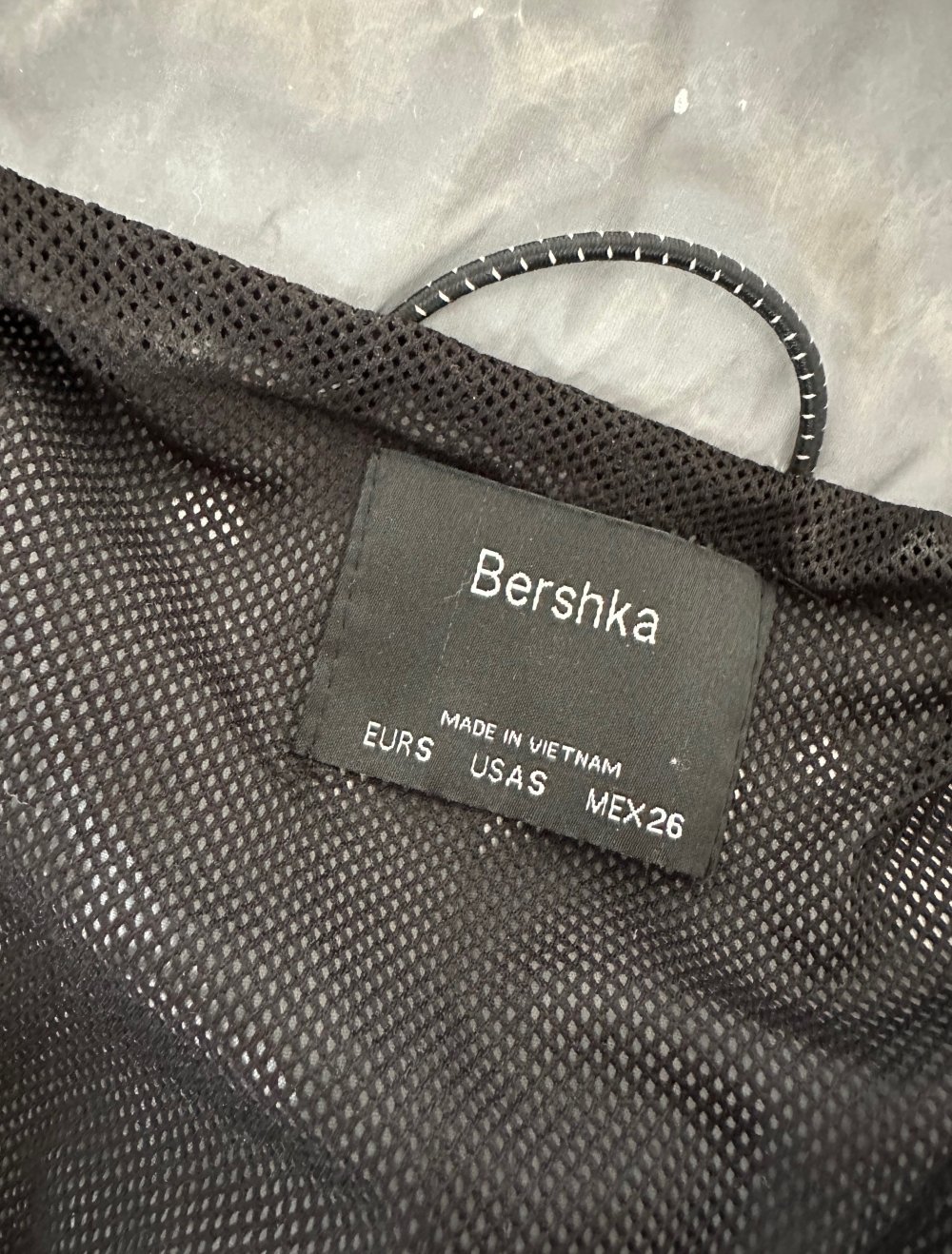 kurze reflektierende Jacke
