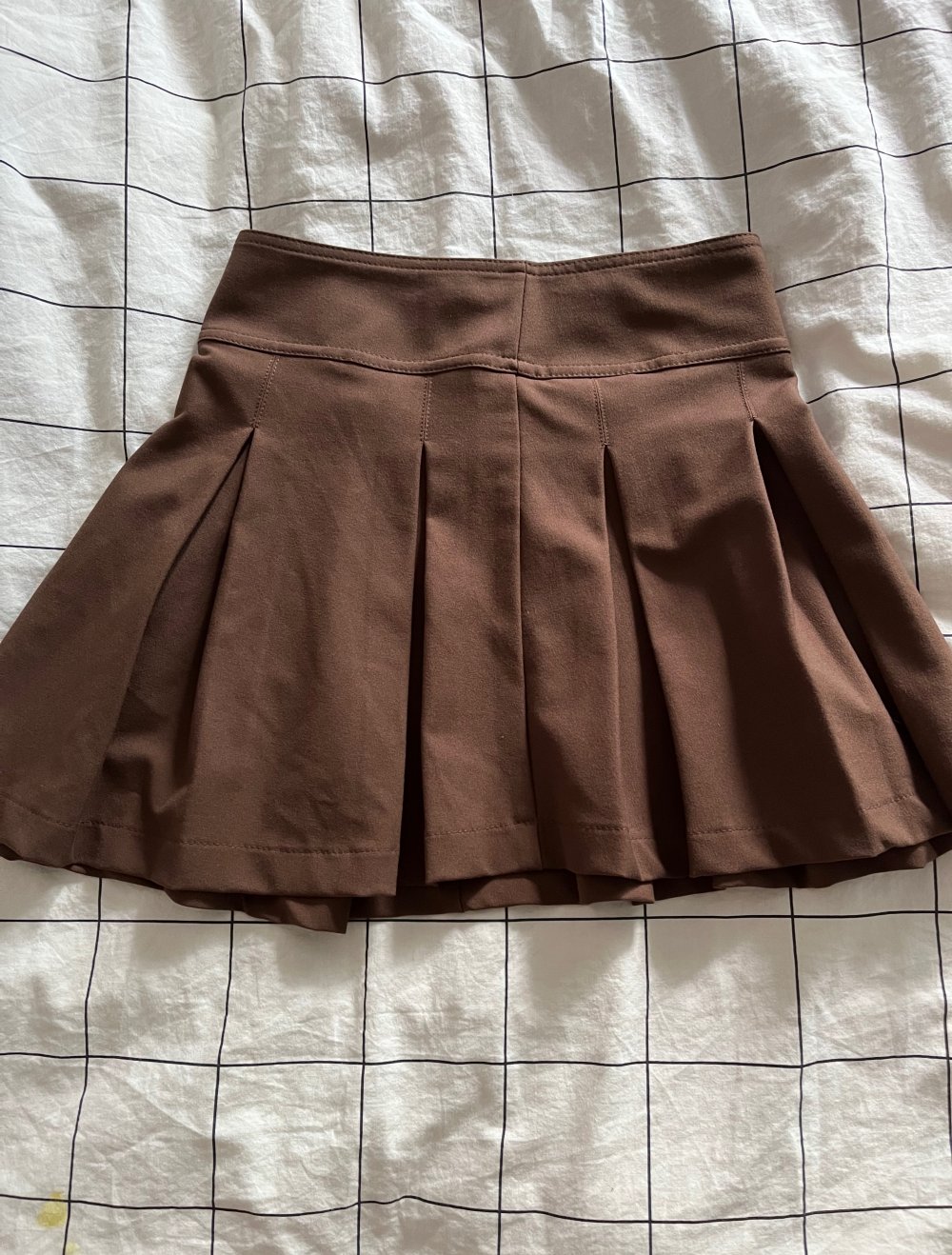 Bershka Rock braun Faltenrock