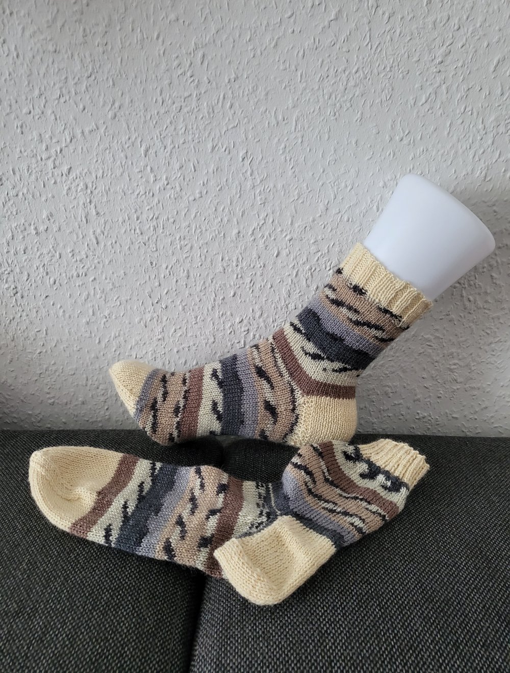 stricksocken Safari