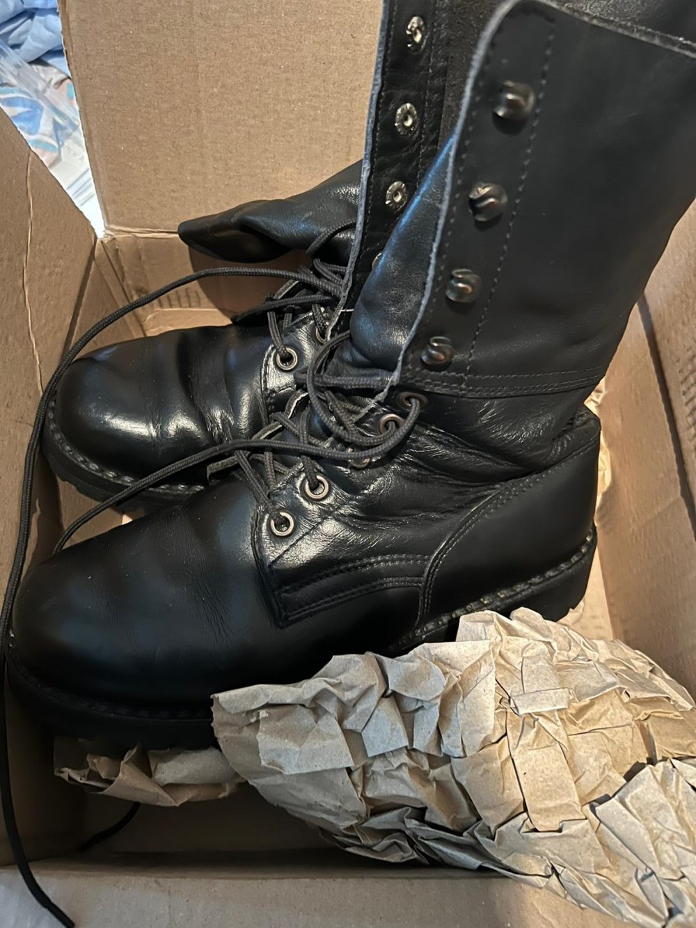 Bundesheer Feldschuh leicht / Austrian Paratrooper Boots / Combat Boots / vintage Stiefel gr. 42