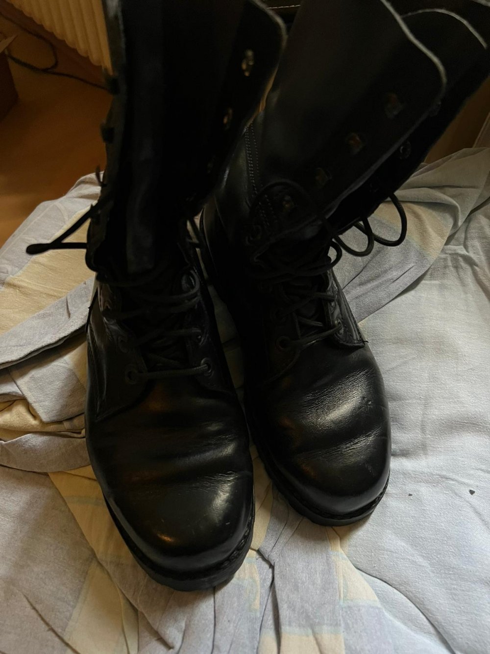 Bundesheer Feldschuh leicht / Austrian Paratrooper Boots / Combat Boots / vintage Stiefel gr. 42