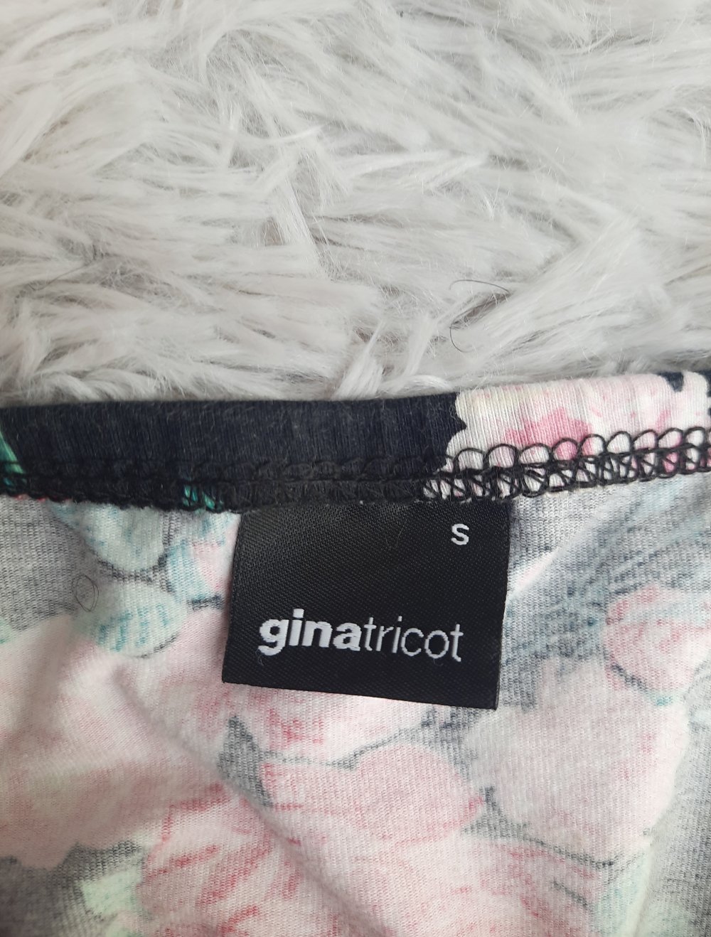 Croptop mit Blumenmuster