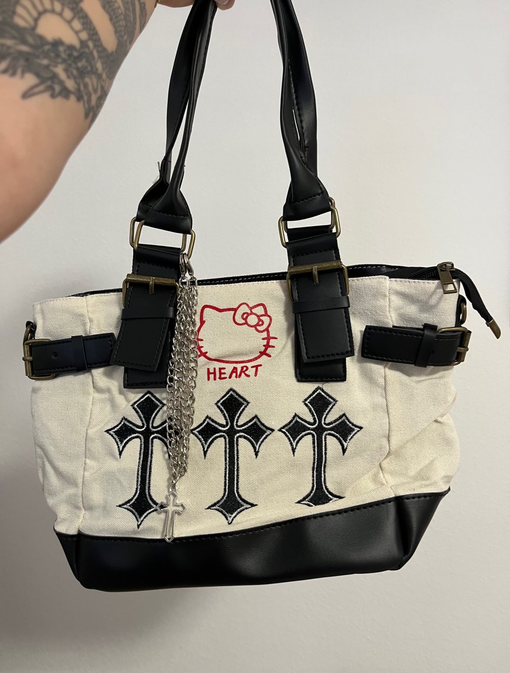 Tasche Kreuz Muster