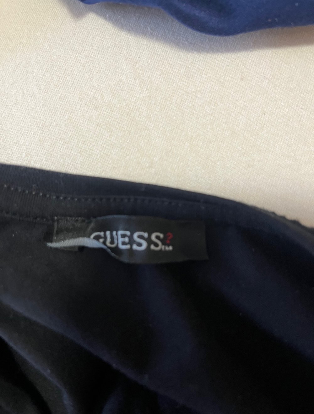 guess Glitzer tshirt Strass y2k vintage