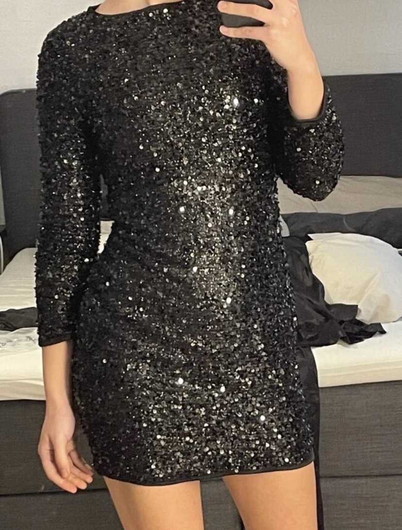 Glitzer Kleid