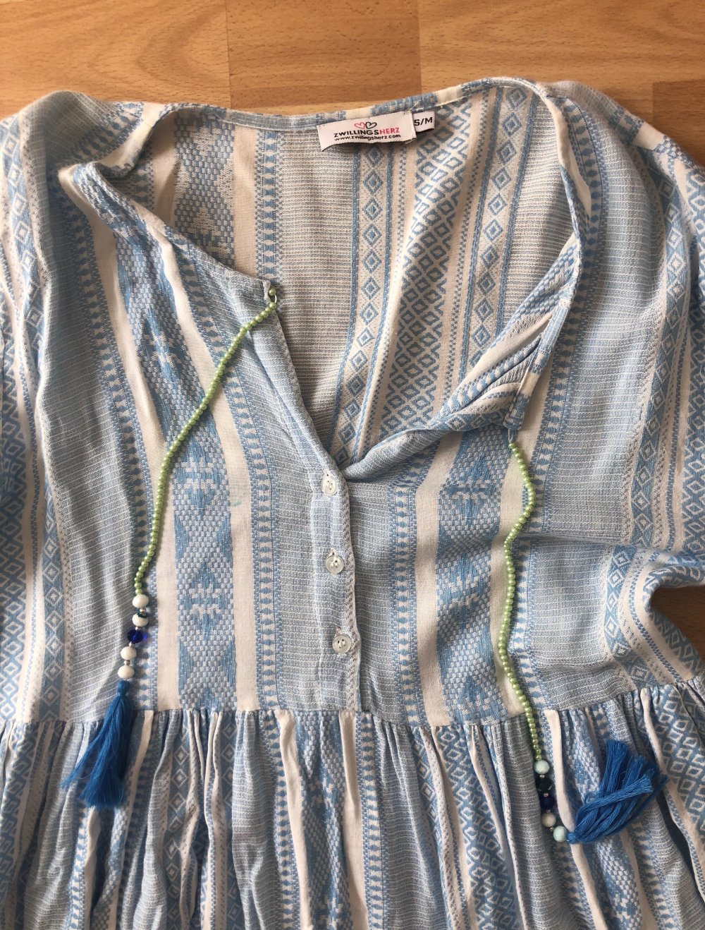 neuwertig Tunika Bohostyle Ibiza Kleid