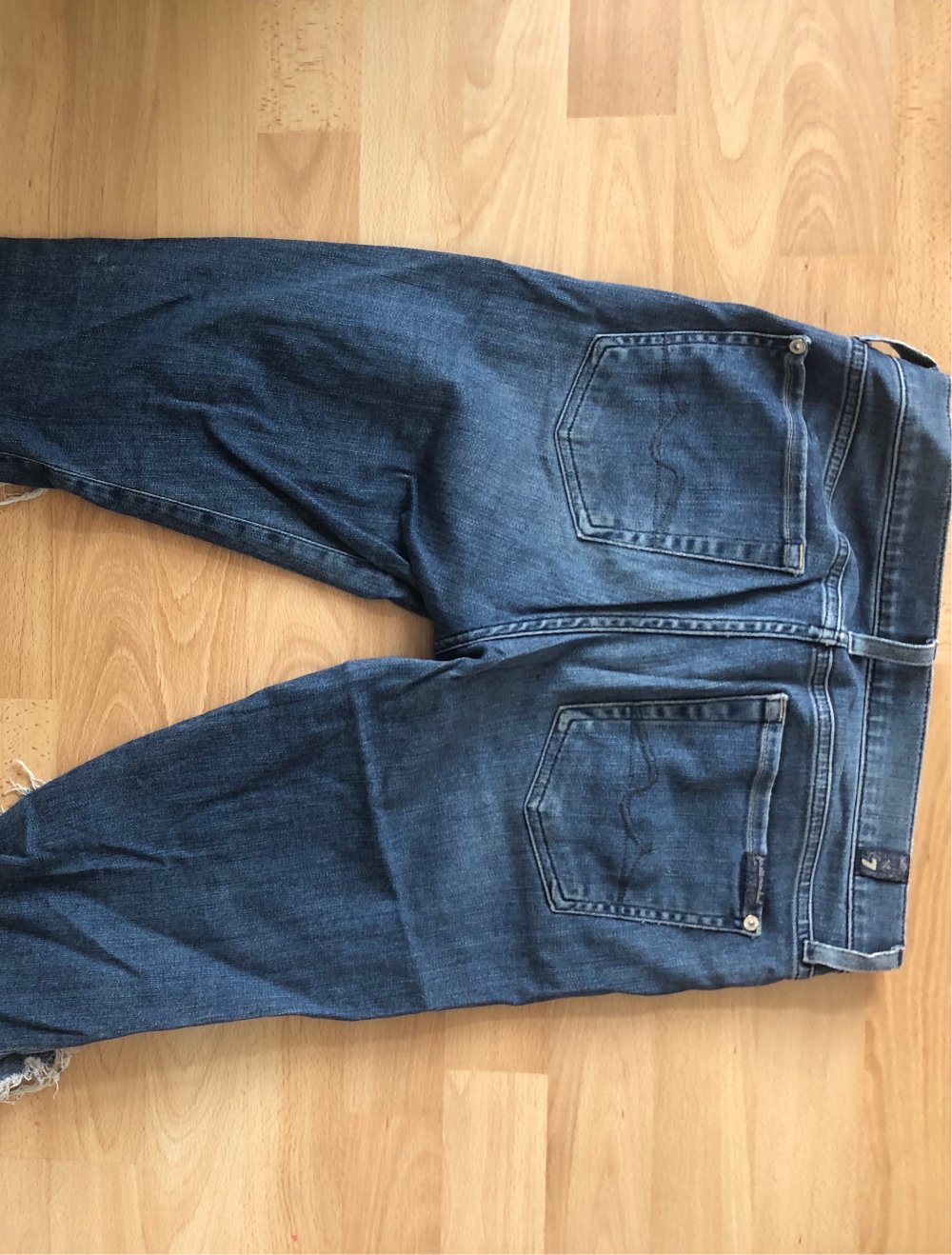 7 for all Mankind Skinny destroyed Jeans 28 er Weite