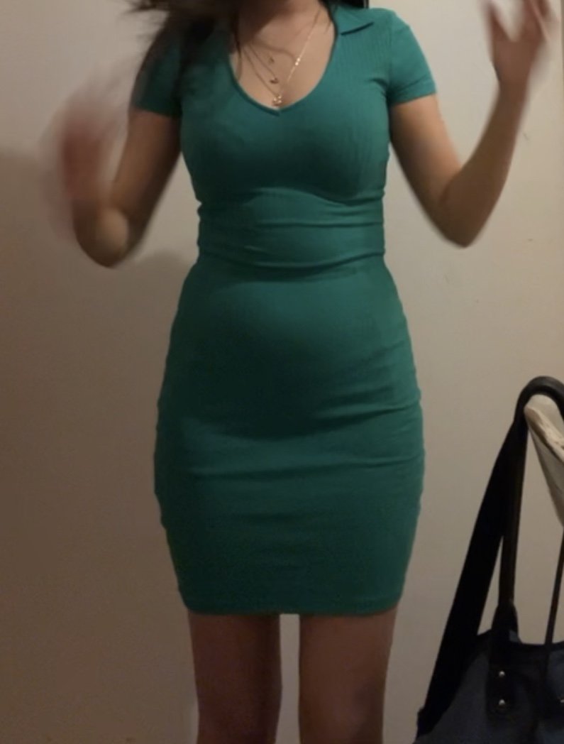 Kleid grün