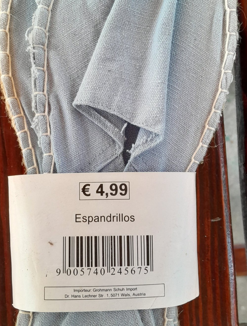 Neue Espandrillos
