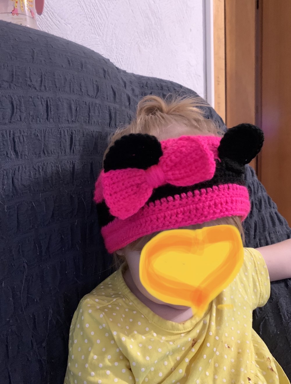 selbstgestrickt Stirnband
