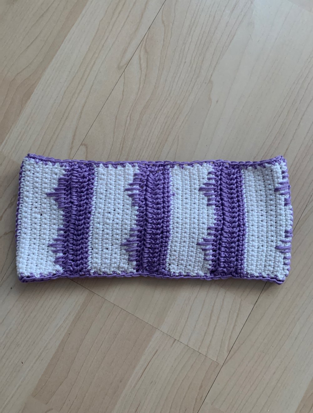selbstgestrickt Stirnband