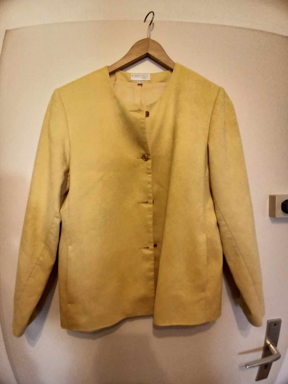 Veloursjacke