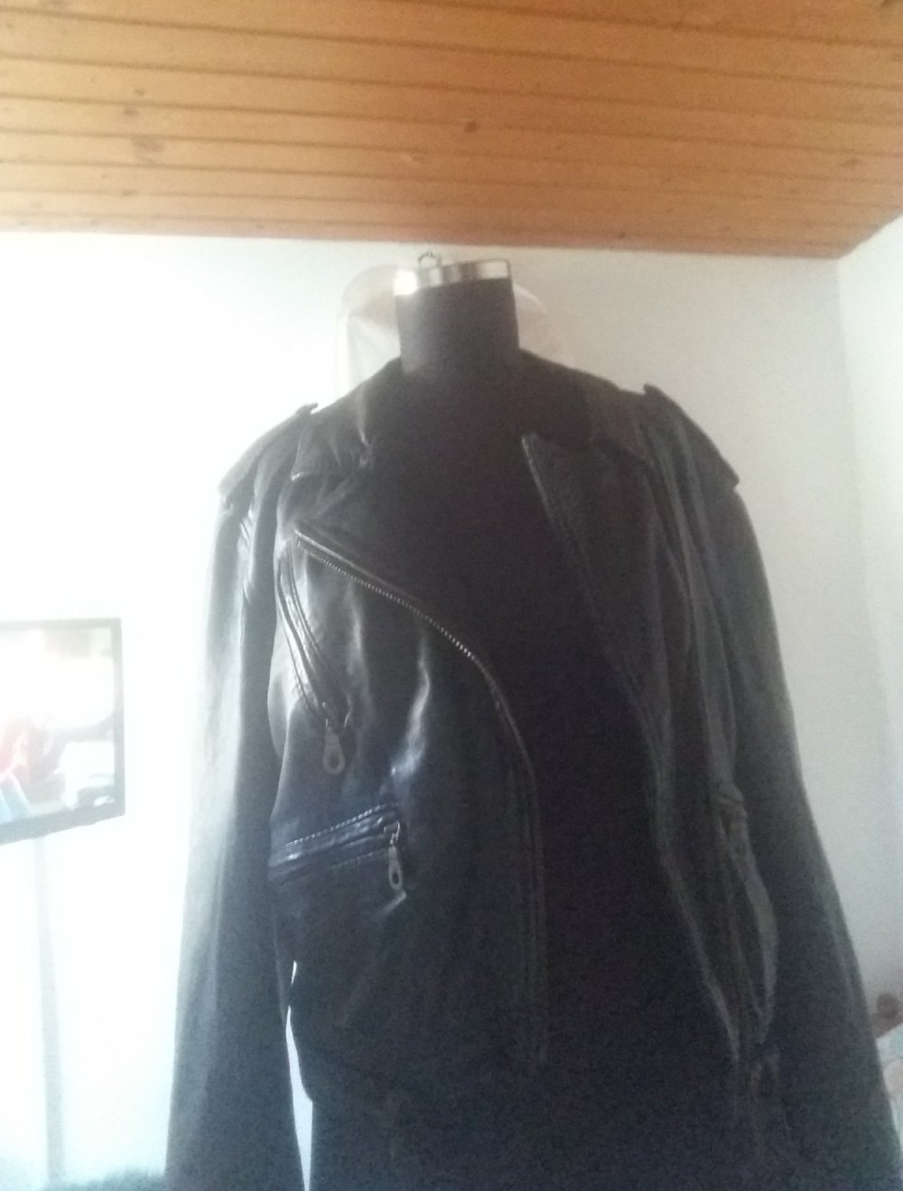 Leder Motorrad  Jacke