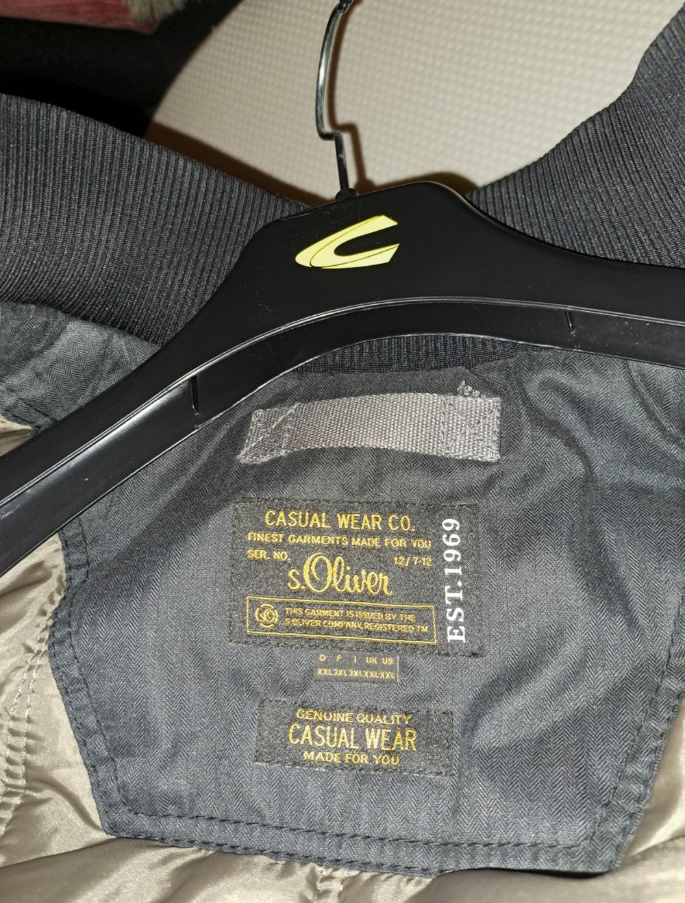 schwarze Jacke von s.Oliver