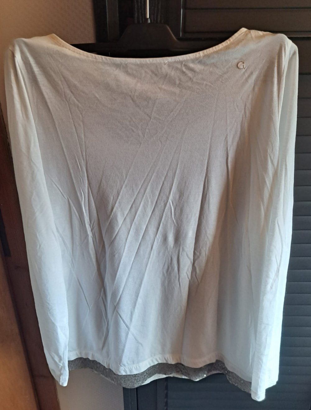 weißes Sweatshirt von Comma